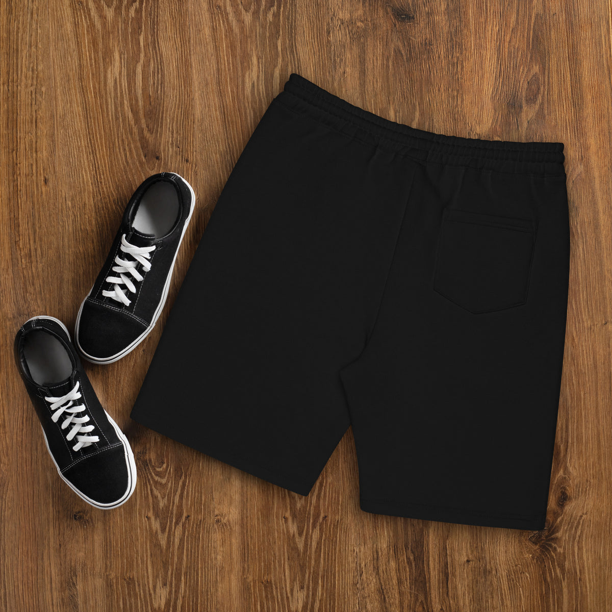 '4A' Ink Signature Fleece Shorts