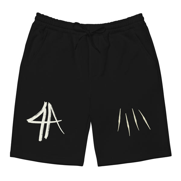 '4A' Ink Signature Fleece Shorts