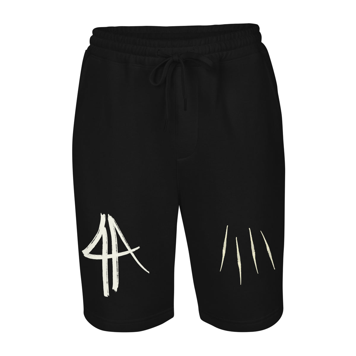 '4A' Ink Signature Fleece Shorts