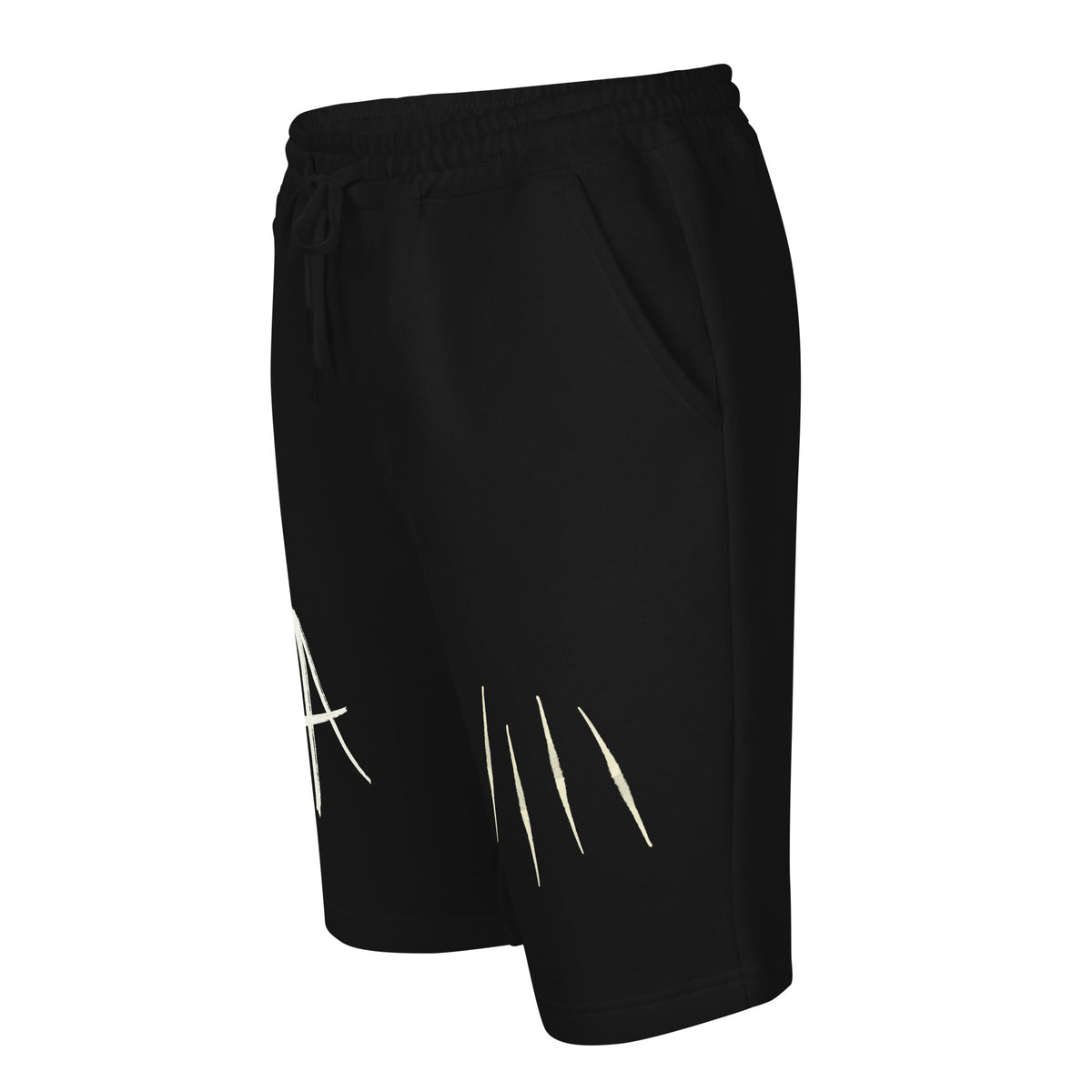 '4A' Ink Signature Fleece Shorts