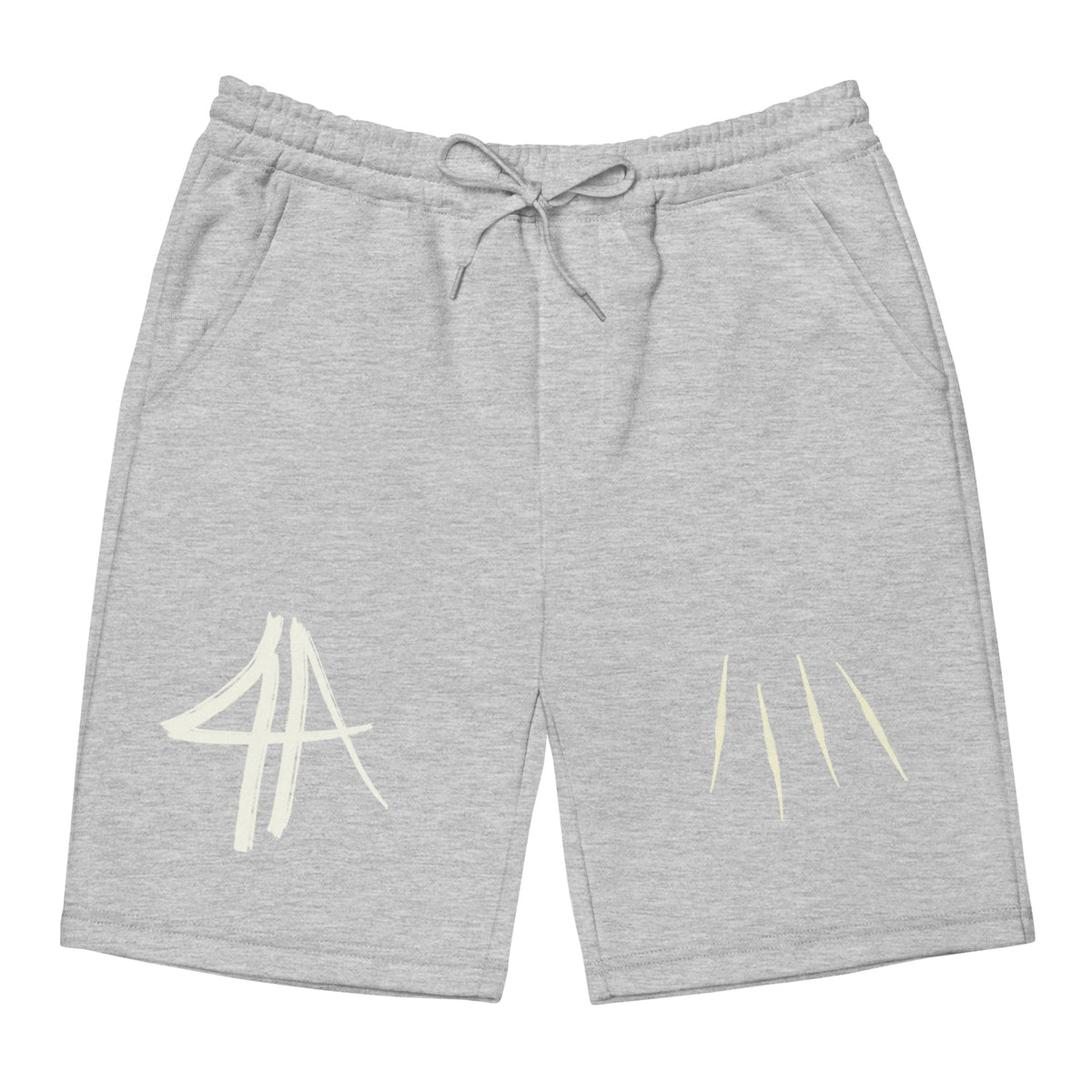 '4A' Ink Signature Fleece Shorts