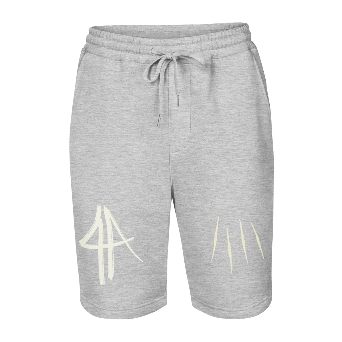 '4A' Ink Signature Fleece Shorts